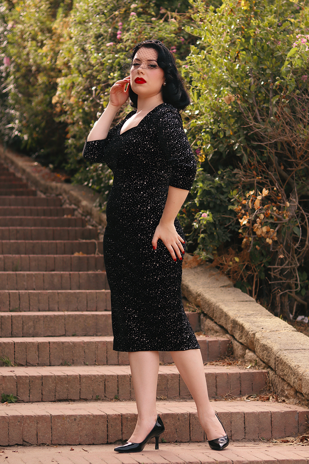 Samantha Sparkle Wiggle Dress